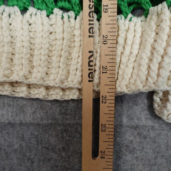 Greylin Sweater Womens Small NWT Paola Crochet Crew Neck Open Knit Multicolor - Picture 10 of 11